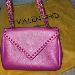 Fuscia Valentino Crossbody